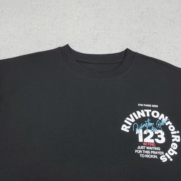 RIVINGTON ROI REBIS Paris Fashion Week 2023 T Shirt - Picture 4 of 6